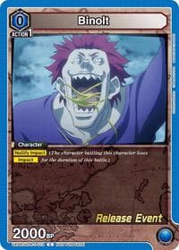 Binolt - UE02BT: HUNTER X HUNTER Release Event Cards - Union Arena card