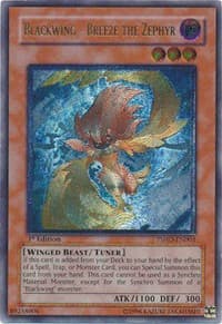 Blackwing - Breeze the Zephyr (UTR) - The Shining Darkness - YuGiOh card