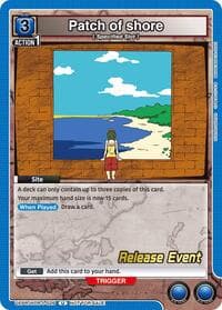 Patch of shore - UE02BT: HUNTER X HUNTER Release Event Cards - Union Arena card