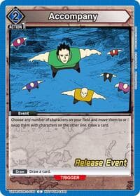 Accompany - UE02BT: HUNTER X HUNTER Release Event Cards - Union Arena card