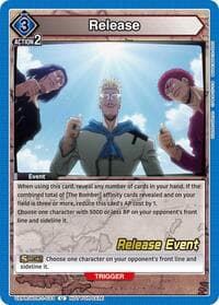 Release - UE02BT: HUNTER X HUNTER Release Event Cards - Union Arena card