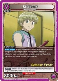 Shalnark - UE02BT: HUNTER X HUNTER Release Event Cards - Union Arena card