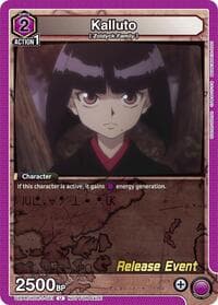 Kalluto - UE02BT: HUNTER X HUNTER Release Event Cards - Union Arena card