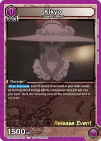 Kikyo - UE02BT: HUNTER X HUNTER Release Event Cards - Union Arena card