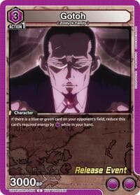 Gotoh - UE02BT: HUNTER X HUNTER Release Event Cards - Union Arena card