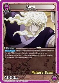 Silva (055) - UE02BT: HUNTER X HUNTER Release Event Cards - Union Arena card