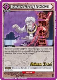 Dragon Head: Long-Tou Xi-Hua! - UE02BT: HUNTER X HUNTER Release Event Cards - Union Arena card