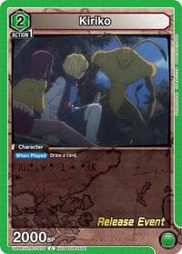 Kiriko - UE02BT: HUNTER X HUNTER Release Event Cards - Union Arena card