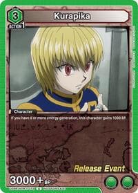Kurapika (072) - UE02BT: HUNTER X HUNTER Release Event Cards - Union Arena card