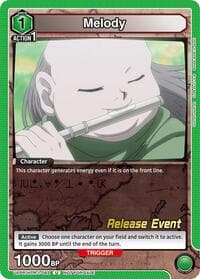 Melody - UE02BT: HUNTER X HUNTER Release Event Cards - Union Arena card