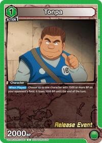 Tonpa - UE02BT: HUNTER X HUNTER Release Event Cards - Union Arena card