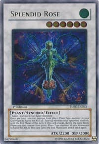 Splendid Rose (UTR) - The Shining Darkness - YuGiOh card