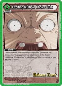 Exciting Multiple-Choice Quiz - UE02BT: HUNTER X HUNTER Release Event Cards - Union Arena card