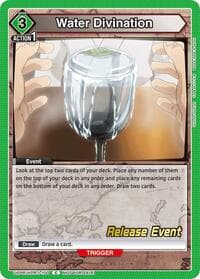 Water Divination - UE02BT: HUNTER X HUNTER Release Event Cards - Union Arena card