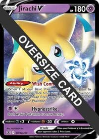 Jirachi V - 299 - Jumbo Cards - Pokemon card