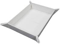 Ultra Pro: Vivid Magnetic Foldable Dice Tray - White - Ultra Pro Dice Trays and Accessories - Collectible Storage card