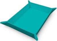 Ultra Pro: Vivid Magnetic Foldable Dice Tray - Teal - Ultra Pro Dice Trays and Accessories - Collectible Storage card