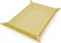 Ultra Pro: Vivid Magnetic Foldable Dice Tray - Yellow - Ultra Pro Dice Trays and Accessories - Collectible Storage card