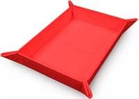 Ultra Pro: Vivid Magnetic Foldable Dice Tray - Red - Ultra Pro Dice Trays and Accessories - Collectible Storage card