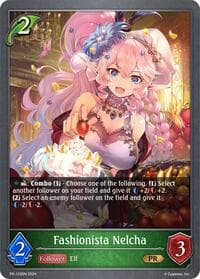 Fashionista Nelcha - Shadowverse: Evolve Promo Cards - Shadowverse: Evolve card