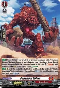 Construct Golem (Foil) - D Promo Cards - Cardfight Vanguard card