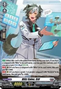 Blitz Sales, Stil (Foil) - D Promo Cards - Cardfight Vanguard card