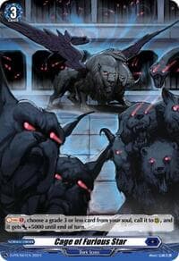 Cage of Furious Star (Foil) - D Promo Cards - Cardfight Vanguard card
