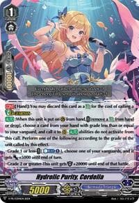 Hydrolic Purity, Cordelia - V Promo Cards - Cardfight Vanguard card