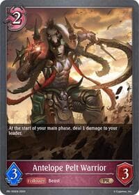 Antelope Pelt Warrior - Shadowverse: Evolve Promo Cards - Shadowverse: Evolve card