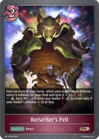 Berserker's Pelt - Shadowverse: Evolve Promo Cards - Shadowverse: Evolve card