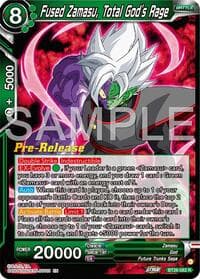 Fused Zamasu, Total God's Rage - Ultimate Advent Pre-Release Cards - Dragon Ball Super: Masters card
