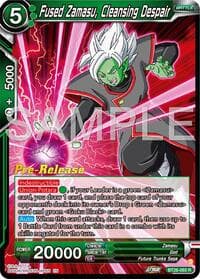 Fused Zamasu, Cleansing Despair - Ultimate Advent Pre-Release Cards - Dragon Ball Super: Masters card