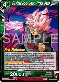 SS Rose Goku Black, Attack Wave - Ultimate Advent Pre-Release Cards - Dragon Ball Super: Masters card
