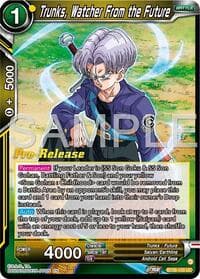 Trunks, Watcher From the Future - Ultimate Advent Pre-Release Cards - Dragon Ball Super: Masters card