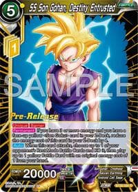 SS Son Gohan, Destiny Entrusted - Ultimate Advent Pre-Release Cards - Dragon Ball Super: Masters card