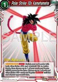 Polar Strike 10x Kamehameha - Ultimate Advent Pre-Release Cards - Dragon Ball Super: Masters card