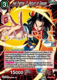 Hell Fighter 17, Return of Despair - Ultimate Advent Pre-Release Cards - Dragon Ball Super: Masters card