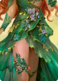 Sanctuary of Aria // Verdance, Thorn of the Rose (Center) - Rosetta - Flesh and Blood TCG card