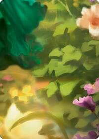 Sanctuary of Aria // Verdance, Thorn of the Rose (Bottom right) - Rosetta - Flesh and Blood TCG card