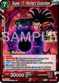 Super 17, Perfect Evolution - Ultimate Advent Pre-Release Cards - Dragon Ball Super: Masters card