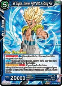SS Gogeta, Intense Fight With a Strong Foe - Ultimate Advent Pre-Release Cards - Dragon Ball Super: Masters card
