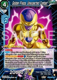 Golden Frieza, Unexpected Combat - Ultimate Advent Pre-Release Cards - Dragon Ball Super: Masters card