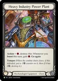 Heavy Industry Power Plant - JDG032 - Flesh and Blood: Promo Cards - Flesh and Blood TCG card