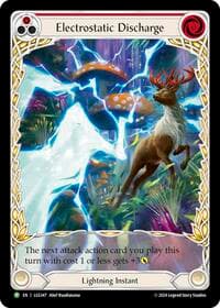 Electrostatic Discharge (Red) (Extended Art) - LGS347 - Flesh and Blood: Promo Cards - Flesh and Blood TCG card