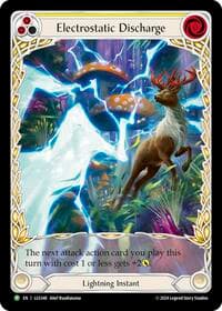 Electrostatic Discharge (Yellow) (Extended Art) - LGS348 - Flesh and Blood: Promo Cards - Flesh and Blood TCG card