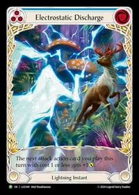Electrostatic Discharge (Blue) (Extended Art) - LGS349 - Flesh and Blood: Promo Cards - Flesh and Blood TCG card