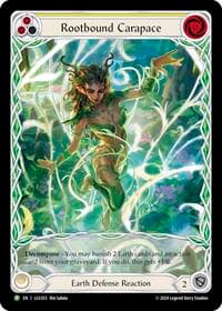 Rootbound Carapace (Yellow) (Extended Art) - LGS353 - Flesh and Blood: Promo Cards - Flesh and Blood TCG card
