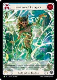 Rootbound Carapace (Blue) (Extended Art) - LGS354 - Flesh and Blood: Promo Cards - Flesh and Blood TCG card