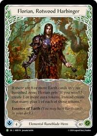 Florian, Rotwood Harbinger - HER119 - Flesh and Blood: Promo Cards - Flesh and Blood TCG card