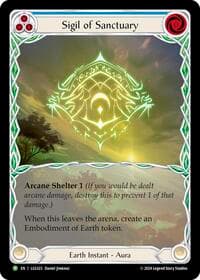 Sigil of Sanctuary (Extended Art) - LGS323 - Flesh and Blood: Promo Cards - Flesh and Blood TCG card